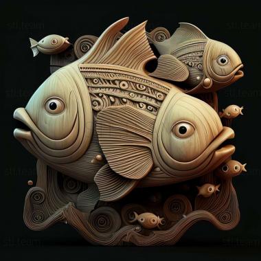 3D model Fish bots (STL)